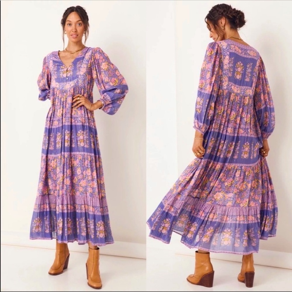 NWT Spell Juniper Gown Violet (Small)